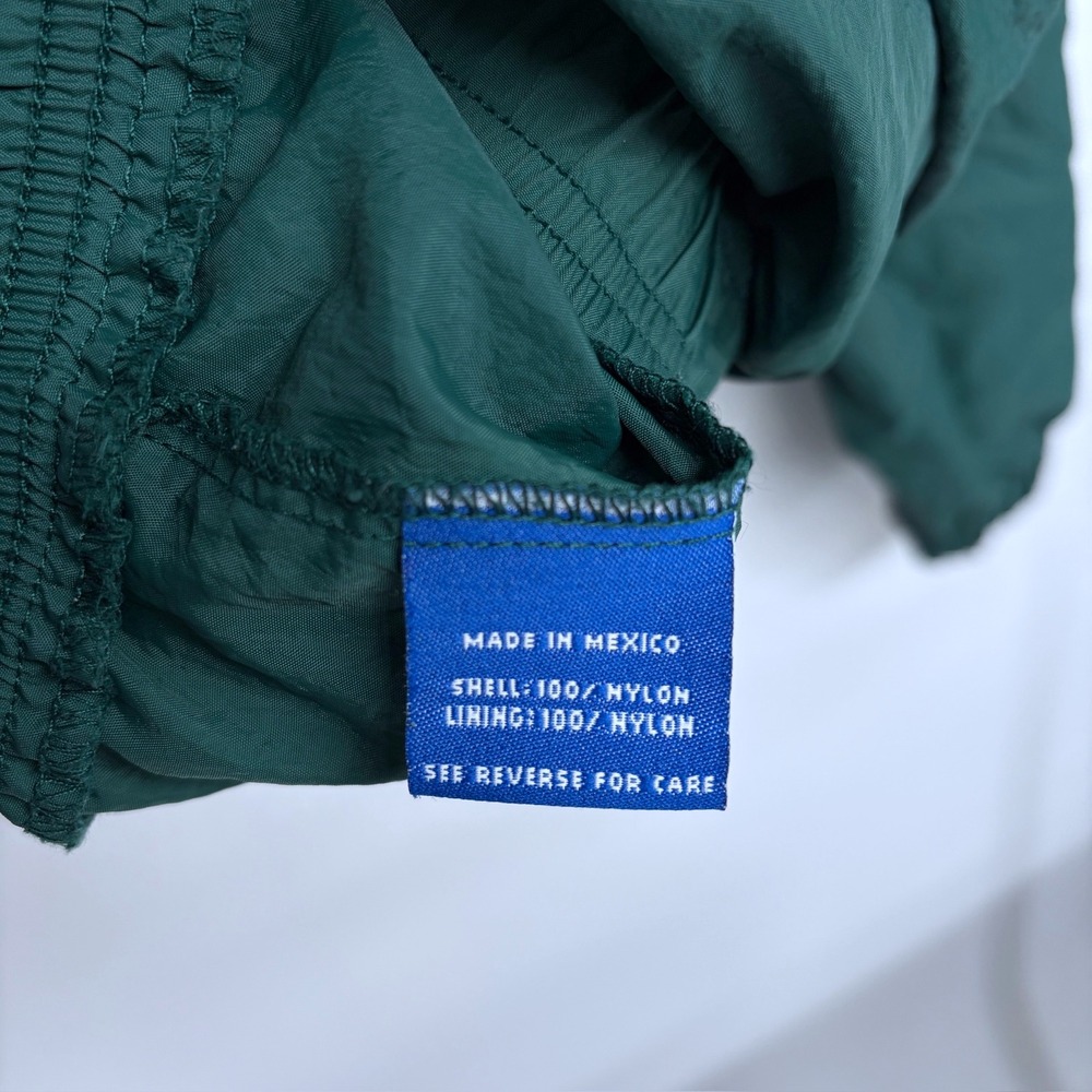 Vintage Starter Green Bay Packers Windbreaker Jacket Medium Green Stitched Nylon - Picture 5 of 11
